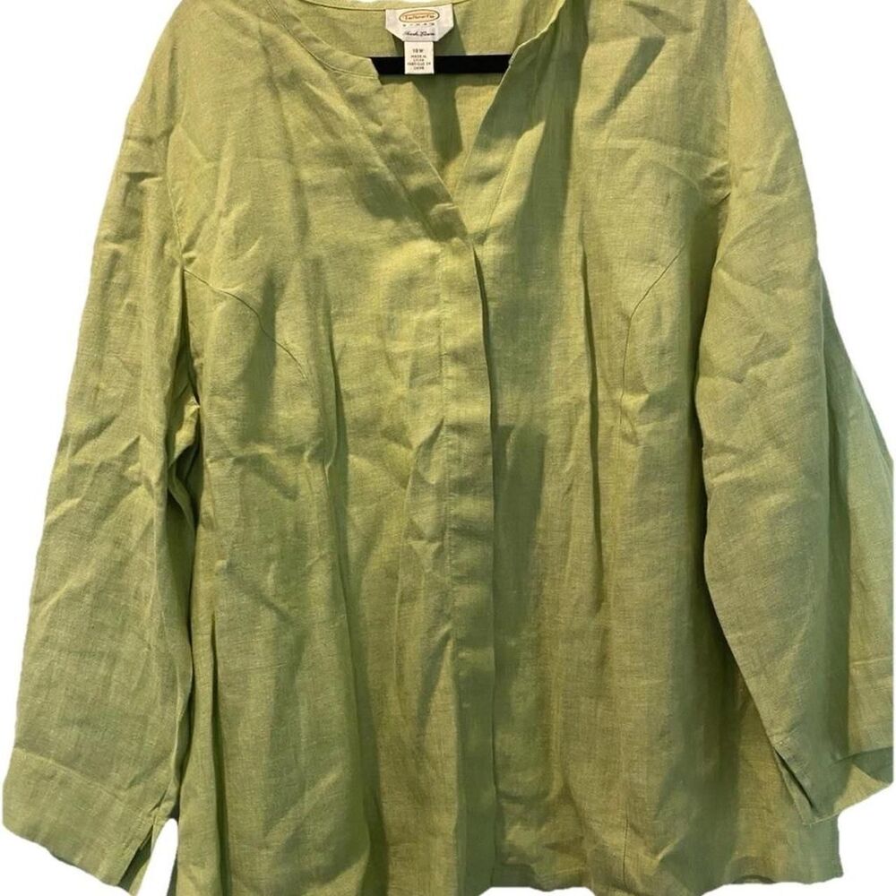 Talbots Women's Green Blouse